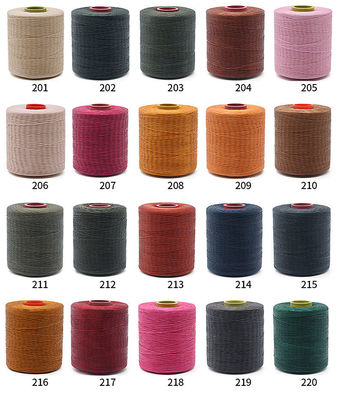 400g/16 Plys Polyester Wax Bonded Braided Thread for Leather Sewing Thread 210D/16