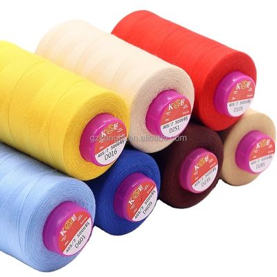 40/2 Spun Polyester Sewing Thread 5000y Low-Priced 7 Days Sample Order Lead Time OEM/ODM
