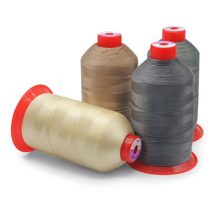 Black 250g High Tenacity Nylon Thread Nylon N66 Bonded Sewing Thread for Weaving in Color