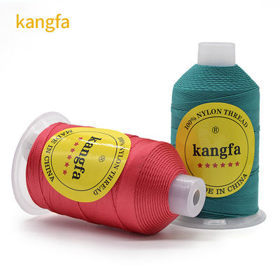 Flexible 210D/3 Nylon Bonded Sewing Thread for Sofas Shoes and Leather 100% Nylon 66
