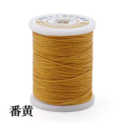 Polyester/ Waxed 0.8mm Flat Thread for Leather Sewing 150D 210D Free without Freight