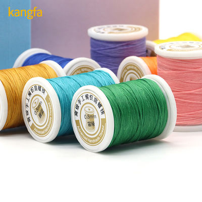 Polyester/ Waxed 0.8mm Flat Thread for Leather Sewing 150D 210D Free without Freight