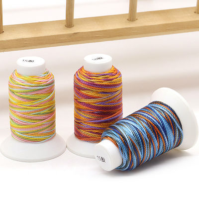 1.0mm MERCERIZED Colorful Braided Rope Handmade Braided Thread Friendship Bracelets