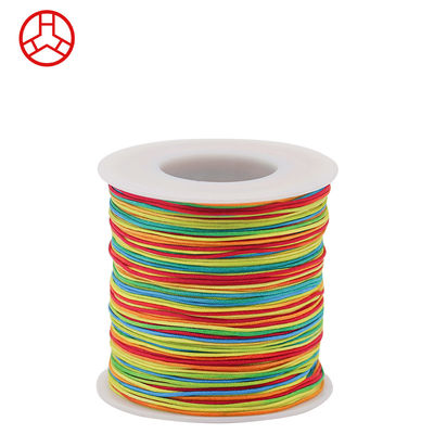 Rainbow Jade Nylon Thread for Leather Products Making Craft Rat Tail Jewelry Thread