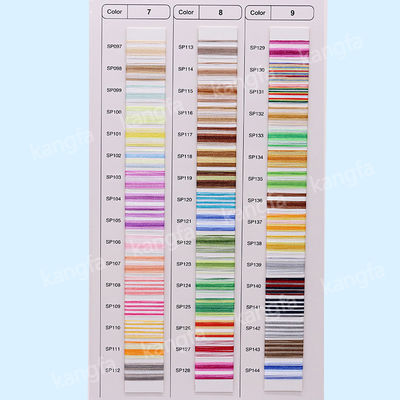 100% Polyester High Speed Embroidery Thread for Computerized Embroidery Machines