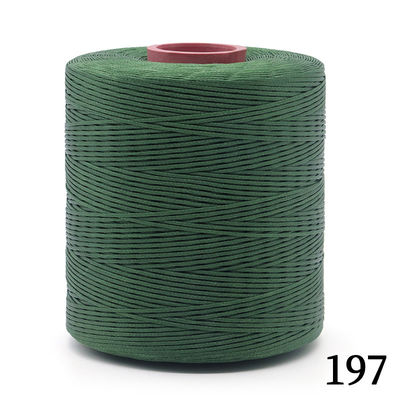 Supply 300D/16 Flat Wax Thread for Leather Sewing Polyester Wax Bonded Braided Thread