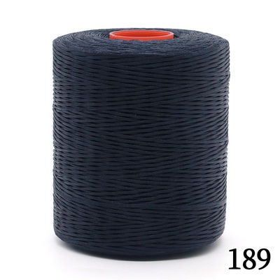 Supply 300D/16 Flat Wax Thread for Leather Sewing Polyester Wax Bonded Braided Thread
