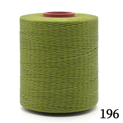 Supply 300D/16 Flat Wax Thread for Leather Sewing Polyester Wax Bonded Braided Thread