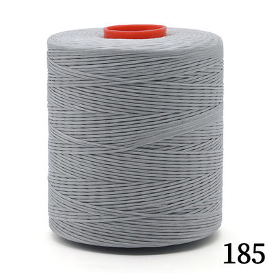 Supply 300D/16 Flat Wax Thread for Leather Sewing Polyester Wax Bonded Braided Thread