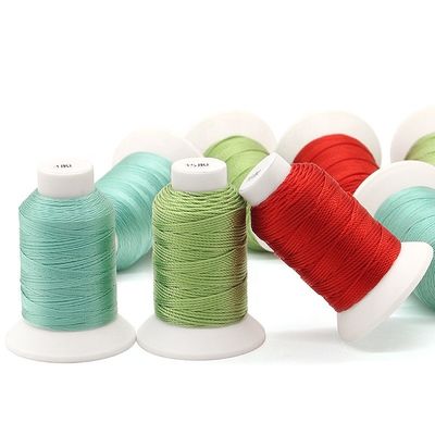 3ply Yarn Count 100% Polyester Sewing Thread TEX90 for Leather Crochet Free Sample