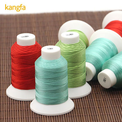 3ply Yarn Count 100% Polyester Sewing Thread TEX90 for Leather Crochet Free Sample