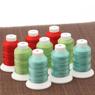 3ply Yarn Count 100% Polyester Sewing Thread TEX90 for Leather Crochet Free Sample