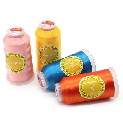 5000 Yard Polyester Embroidery Thread for Embroidery Machine Low Shrinkage and Strong