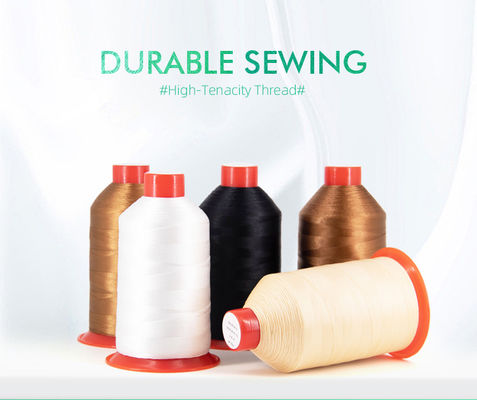 High Tenacity Bonded Polyester Thread Tex 45 Tex 70 Tex 90 Bonded Nylon Pro Thread v69