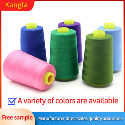 Low Moq 40/2 5000yds Dyed 100% Polyester Sewing Thread Mh Thread For Machine Sewing