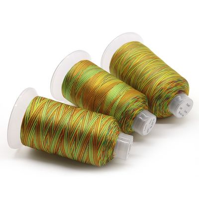 High Tenacity 250g Polyester Bonded Thread 150D/3 Tex45 in Multicolor for Customized
