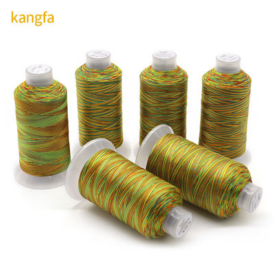 High Tenacity 250g Polyester Bonded Thread 150D/3 Tex45 in Multicolor for Customized