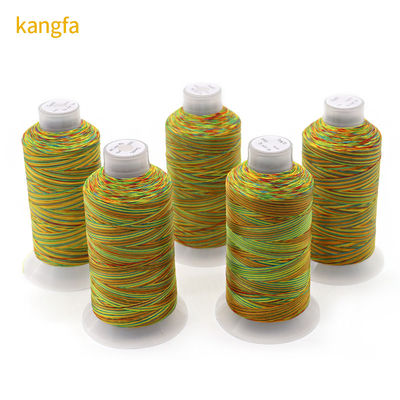 High Tenacity 250g Polyester Bonded Thread 150D/3 Tex45 in Multicolor for Customized