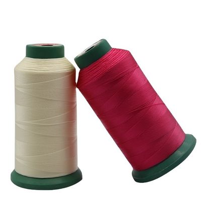 Strength 10% Polyester Sewing Machine Thread for Leather Upholstery in Dyed Pattern