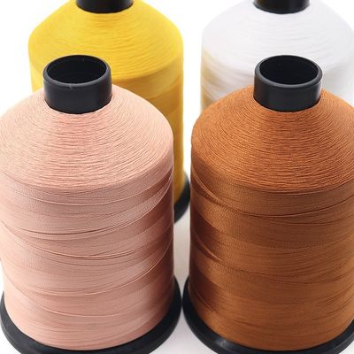 High Tenacity 6000m Cone Cream Nylbond Tkt-40 Strong Bonded Thread for Upholstery Trade