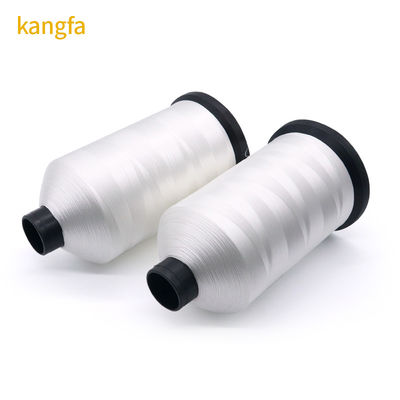 Cone material Plastic 210d/3 White Polyester Sewing Thread For Quilting Machine