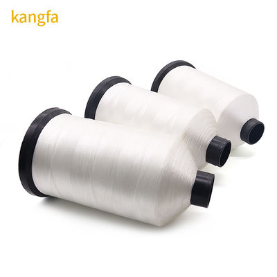 Cone material Plastic 210d/3 White Polyester Sewing Thread For Quilting Machine