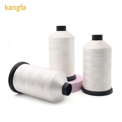 Cone material Plastic 210d/3 White Polyester Sewing Thread For Quilting Machine