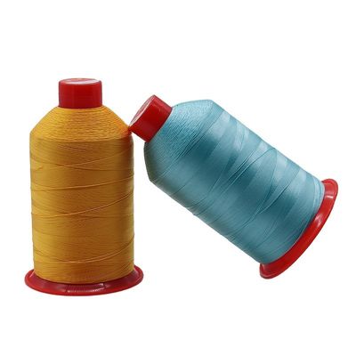 High Tenacity 275g Polyester Bonded Thread for Leather Stitching Yarn Count 840D/3
