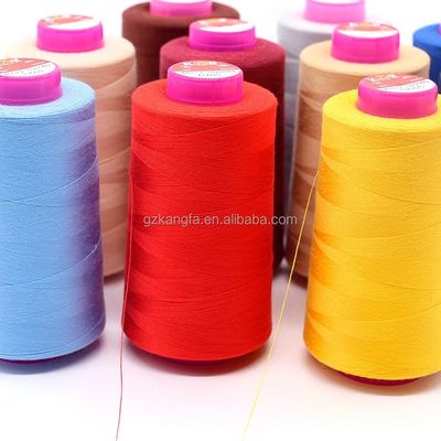 Sofa Sets Pattern Dyed 5000yds Spun Polyester Sewing Thread for Machine Sewing 40/2