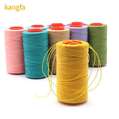 Green Polyester Sewing Thread Hand-sewn Leather Waxed Thread 0.5mm OEM ODM Approved