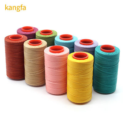 Green Polyester Sewing Thread Hand-sewn Leather Waxed Thread 0.5mm OEM ODM Approved