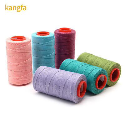 Green Polyester Sewing Thread Hand-sewn Leather Waxed Thread 0.5mm OEM ODM Approved
