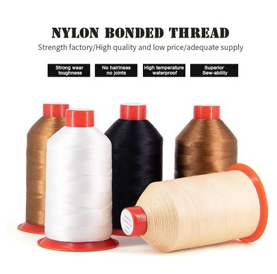 3000M TRSSOMABOND Thread 40S Nylon Various Colors Firmly Bonded Yarn Count 210D/3