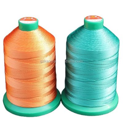 Multicolor Pattern Dyed 500g High Strength Sewing Long Yarn Tex90 280D/3 Nylon Bond Thread