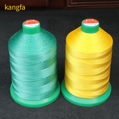 Multicolor Pattern Dyed 500g High Strength Sewing Long Yarn Tex90 280D/3 Nylon Bond Thread