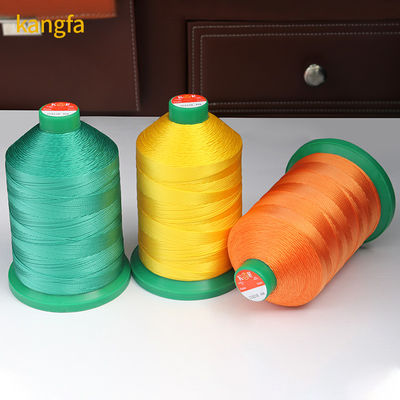 Multicolor Pattern Dyed 500g High Strength Sewing Long Yarn Tex90 280D/3 Nylon Bond Thread