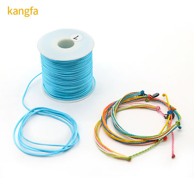 Wire Wrapped 100% Polyester Bracelet with 2023 Design and Singal Color or Rainbow Color