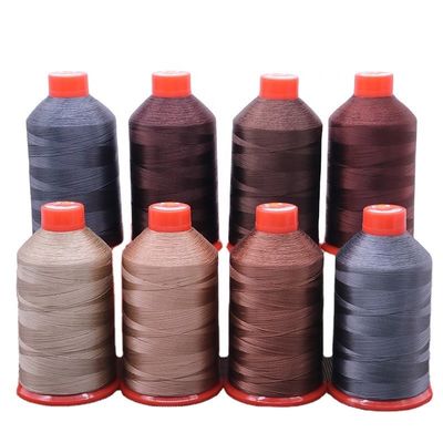 Tex 70 Bonded Polyester Thread 100% Polyester Pattern Dyed Industrial Sewing Thread