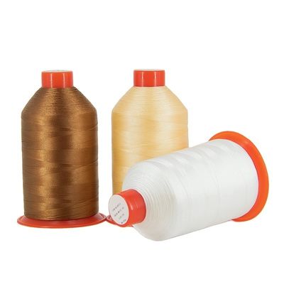 Tex 70 Bonded Polyester Thread 100% Polyester Pattern Dyed Industrial Sewing Thread