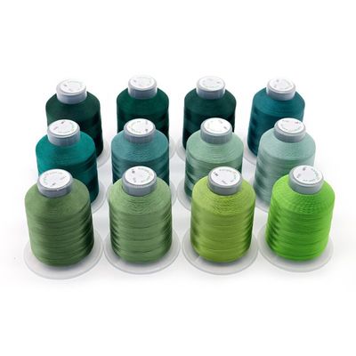 Customized 210d/3 250d/3 300d/3 420d/3 630d/3 Bonded Polyester Sewing Thread for Shoes