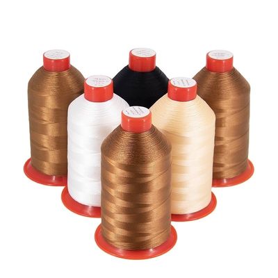 Tex 70 Bonded Polyester Thread 100% Polyester Pattern Dyed Industrial Sewing Thread
