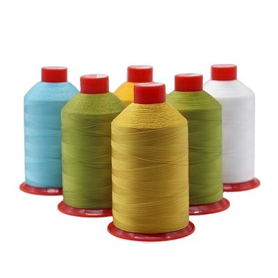 Tex 70 Bonded Polyester Thread 100% Polyester Pattern Dyed Industrial Sewing Thread