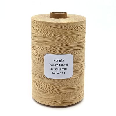Sample Free 1KG Flat Sewing Thread Polyester Braid Strength Leather Thread Wax Thread