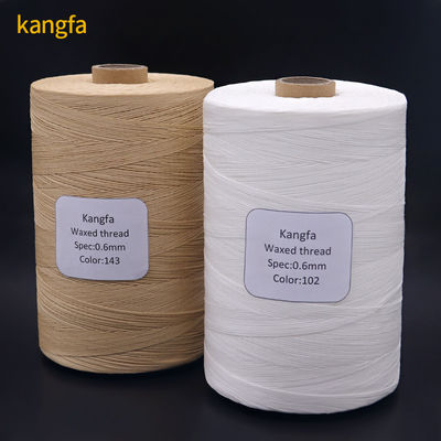 1kg Waxed Cord Sewing Thread 240 Colors for Leather 0.6mm 0.8mm 210dD Pattern Dyed