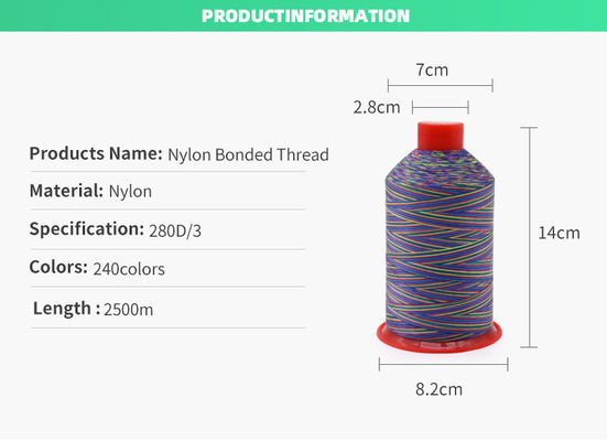 240 Colours Bonded Polyester Sewing String 9oz Spool Variegated Tex 45 Bonded Thread