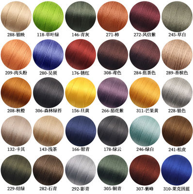 30g One Roll Round Wax Thread DIY Handmade 0.65MM Leather Sewing Polyester Thread