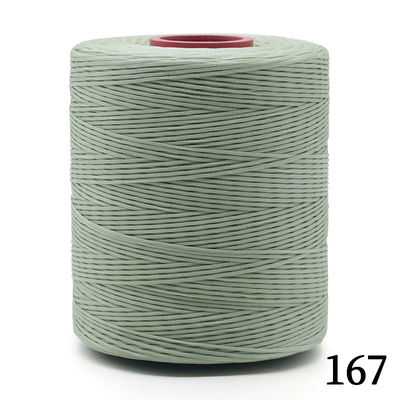 0.8mm Flat Waxed Thread High Tenacity for Leather Sewing and Upholstery Projects