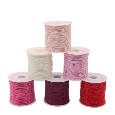 OEM/ODM Accepted No.72 50g 0.8mm Jade Nylon Thread for DIY Jewelry Making Woven Bracelet