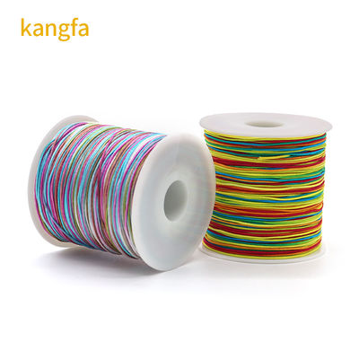 Purple Nylon Suede Craft Thread Cord for Making Singal or Rainbow Color Beading Craft