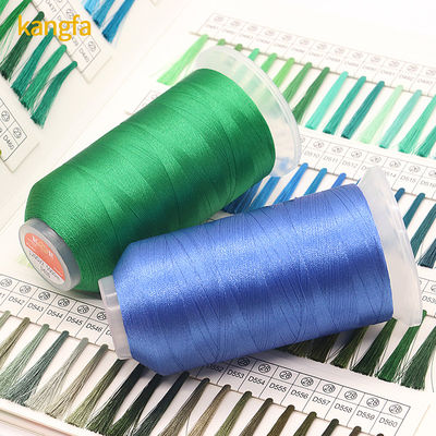 Kangfa Colors Polyester Embroidery Thread Kit 5000M Each Spool for Perfect Embroidery